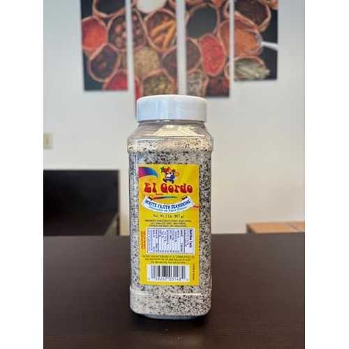 El Gordo 白いこと ファヒータ 香辛料 32 薬局衡オンス (2容器に並べる) El Gordo White Fajita Seasoning 32 Oz. (2 Pack)