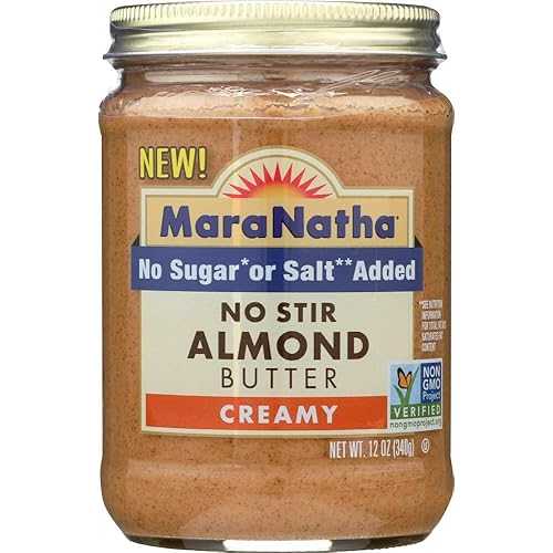 マラナタ (容れものではありません) 扁桃牛酪 クリーミー かき混ぜなし 塩なし StarSun Depot MARANATHA (NOT A CASE) Almond Butter Creamy No Stir No Salt