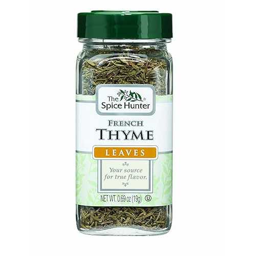 スパイスハンタータイム、フレンチ、葉、0.69薬局衡オンス瓶(6個風呂敷き包み) The Spice Hunter Thyme, French, Leaves, 0.69-Ounce Jars (Pack of 6)
