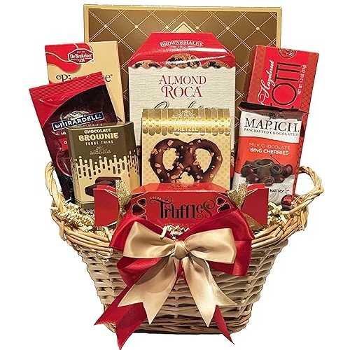 Delight Expressions \"Say It with Chocolates\"" Gourmet Food Gift Basket - A Great Holiday Gift Idea!"