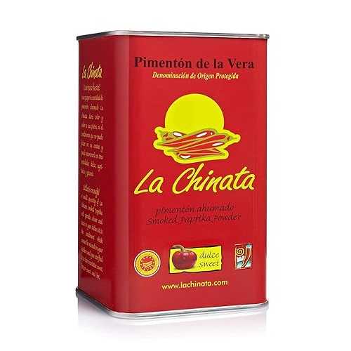 ブリンディサ ラ チナータ スイートスモークパプリカ 750g La Chinata. Sweet Smoked Paprika Powder. 750g (1.65重量ポンド) tin.