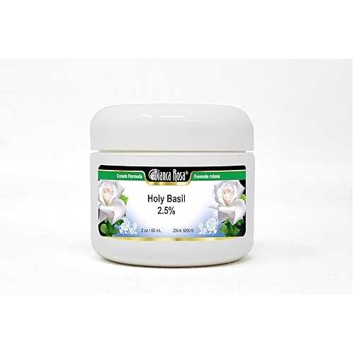 Bianca Rosa Holy Basil 2.5% Cream (2 薬局衡オンス, ZIN: 520510) - 3 Pack