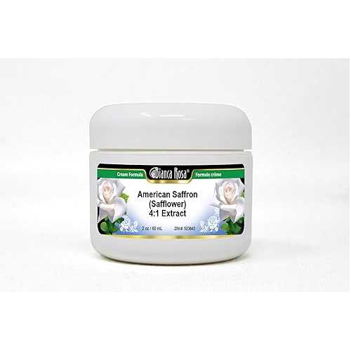 Bianca Rosa American Saffron (Safflower) 4:1 Extract Cream (2 薬局衡オンス, ZIN: 523843) - 3 Pack