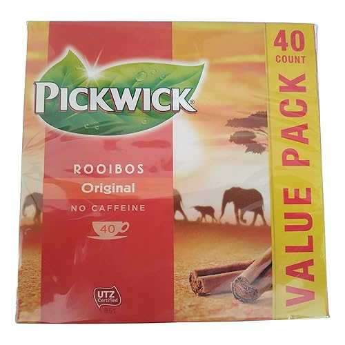 Pickwick Rooibos Original Value Pack of 40 Bags / 2.11 Ounce Total Weight