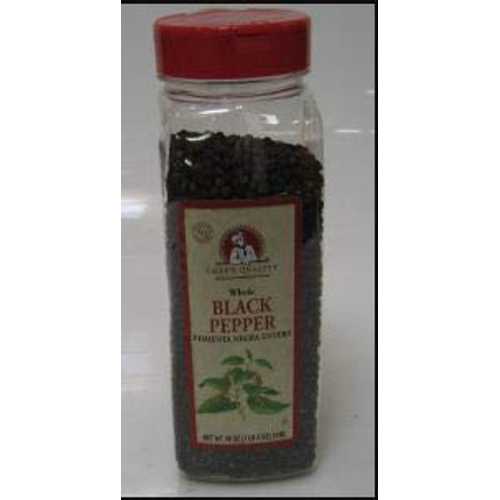 シェフズクオリティ ホールブラックペッパー 18薬局衡オンス瓶 Chef\u0027s Quality Whole Black Pepper 18 薬局衡オンス Jar