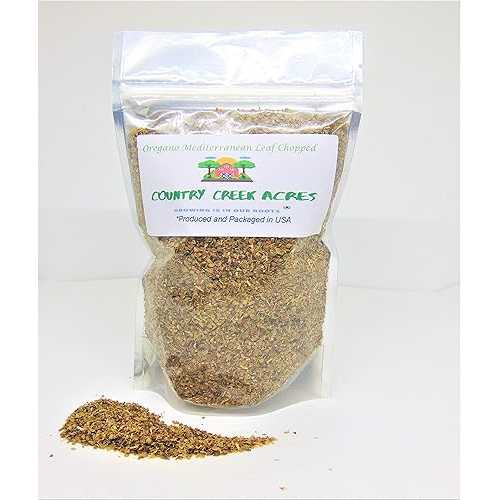 3 Pound Mediterranean Oregano Seasoning- A pungent herb with bitter, grassy flavors and a trace of mint- Country Creek LLC- One of the most recognized herbs that adds plenty of taste to food. COUNTRY CREEK ACRES GROWIN