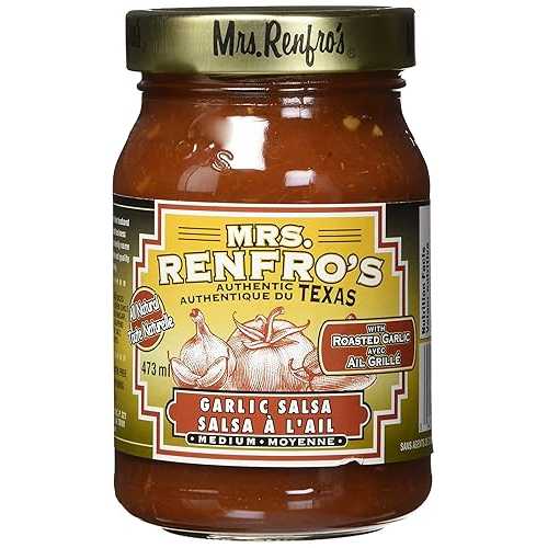 Mrs Renfro Salsa Garlic