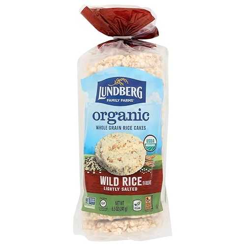 Lundberg Farms ワイルド ソルト 上げ米 西洋菓子 8.5 薬局衡オンス (12 個風呂敷き包み) Lundberg Farms Wild Salt Rice Cake 8.5 Oz (Pack of 12)