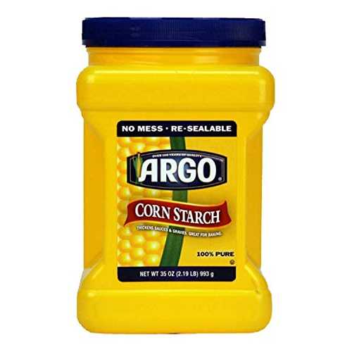Argo Cornstarch, 35 Ounce -- 6 per case. Argos Argo Cornstarch, 35 Ounce -- 6 per case.