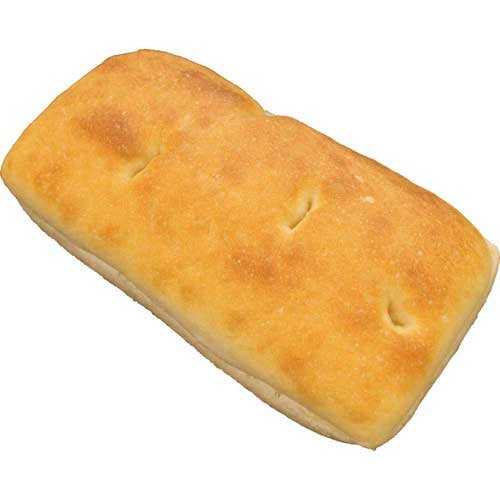 トゥラーノ ホンブルグ帽ジャガタラ芋 フォカッチャ 渦状文 -- 1 容れもの 108 個。 Turano Baking Turano Soft Potato Focaccia Rolls -- 108 per case.