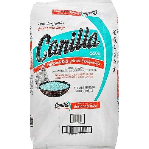 Goya Foods Canilla Extra Long Grain White Rice, 20 Pound