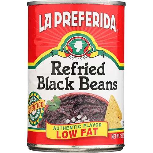 La Preferida ラ プリフェリダ リフライド 黒いこと ビーンズ オーセンティック フレーバー 16 薬局衡オンス、16 薬局衡オンス (2) La Preferida La Preferida Refried Black Beans Authentic Flavor 16 Oz,, 16 Oz (2)
