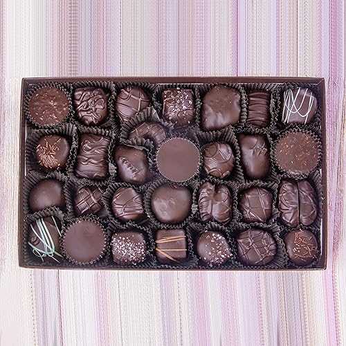 ウォッケンファス 砂糖菓子 晴れ晴れしい アソートメント - 暗然たる - 1重量ポンド Wockenfuss Candies Deluxe Assortment - Dark - 1重量ポンド