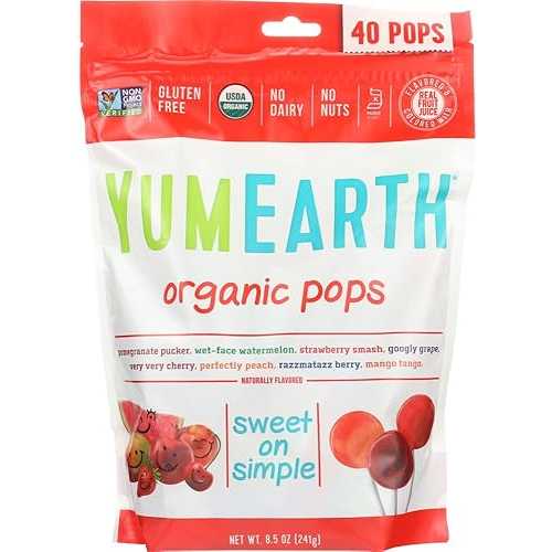 ヤミーアース ロリポップ アスト 24x 8.5薬局衡オンス Yummy Earth Lollipop Asst 24x 8.5OZ
