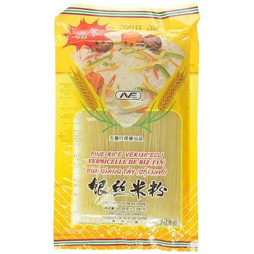 NG Fung Jiangxi 田の実突っ支い棒 インスタント春雨、10.5 薬局衡オンス (6 個容器に並べる) NG Fung Jiangxi Rice Stick Instant Vermicelli, 10.5-Ounce (Pack of 6)