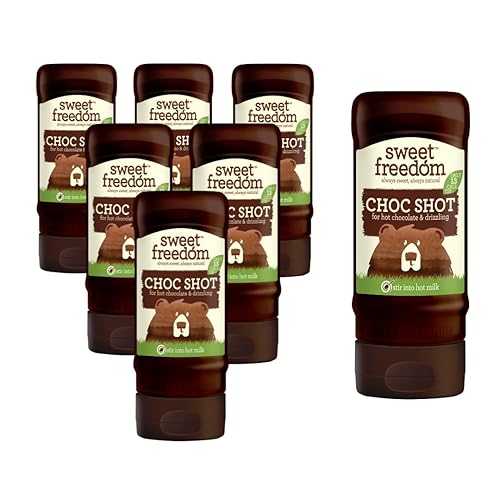 Sweet Freedom Choc Shot Liquid Hot Chocolate 320 g (Pack of 6)