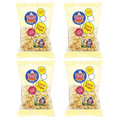 Better Made 特別 唐きび受けが良い - (4) x 8薬局衡オンス御徒面子 - (4 個容器に並べる) Better Made Special Corn Pops - (4) x 6薬局衡オンス Bags - (Pack of 4)