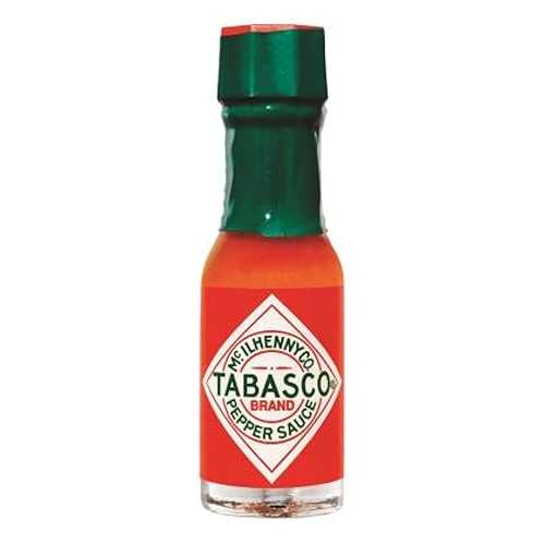 TABASCO ブランド名 一風変わった 赤いこと出どころ 細密画 壜 - 500 本容れもの - 1/8 薬局衡オンス壜 - ミニホットソースボトル TABASCO Brand Original Red Sauce Miniature Bottles - Case of 500 Bottles - 1/8 Ounce Bottle - Mini Hot S