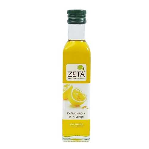 Zeta オリーブ油絵の具 檸檬、8.4500 薬局衡オンスの硝子製 (3 個容器に並べる) Zeta Olive Oil Lemon, 8.4500-ounces Glass(Pack of 3)