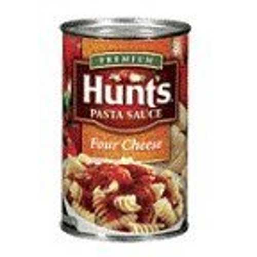 Hunt\u0027s Premium Four Cheese Pasta Sauce 24 薬局衡オンス (Pack of 12)