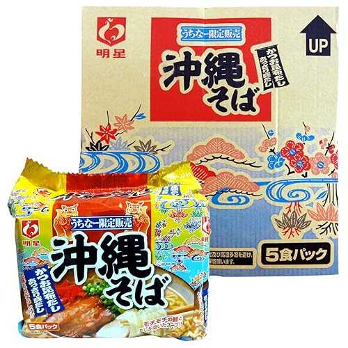 はやりっ子 沖縄目の前 1容れもの 30袋 Myojo Okinawa soba 1 case 30 bags