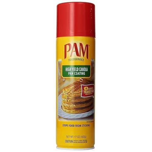 Pam 高上がり高キャノーラパンスプレー、17 薬局衡オンス (6 個風呂敷き包み) Pam High Yield Canola Pan Spray, 17 Ounce (Pack of 6)