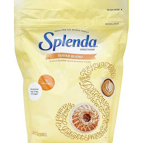 スプレンダ 精製糖 交ぜあわせる 2 重量ポンド (4 個風呂敷き包み) Splenda Sugar Blend 2 重量ポンド (Pack of 4)