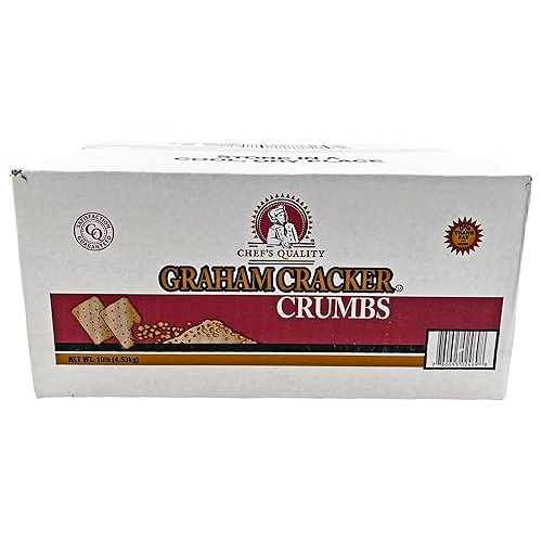 料理人の特性: グラハム かんしゃく玉 クランズ 10 重量ポンド。 Chef\u0027s Quality: Graham Cracker Crumbs 10 Lb.