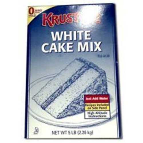 コンチネンタルミルズ ホワイトケーキミックス、5重量ポンド (6個容器に並べる) Continental Mills White Cake Mix, 5 Pound (Pack of 6)
