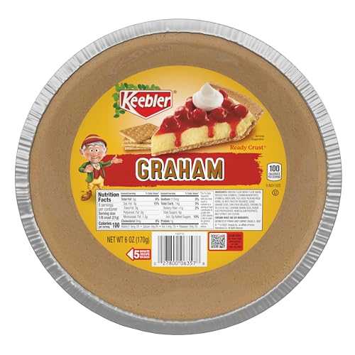 Keebler Ready Crust 9-Inch Graham Cracker Pie Crusts, Premade Pie Crusts For Baking And No-Bake, 12 コンピュータ断層撮影法
