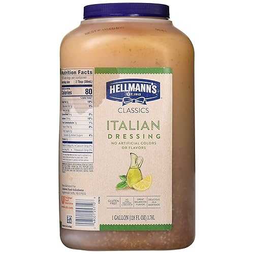ヘルマンズ イタリアン瓶、128薬局衡オンス Hellmann\u0027s Italian Bottles, 128-Ounce