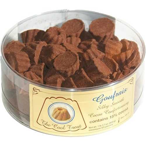 Goufrais - 8 ラウンドの容れもの、1 ラウンドあたり近所 65 個入り口・入口 Goufrais -Case of 8 Rounds with 65 pieces/Round