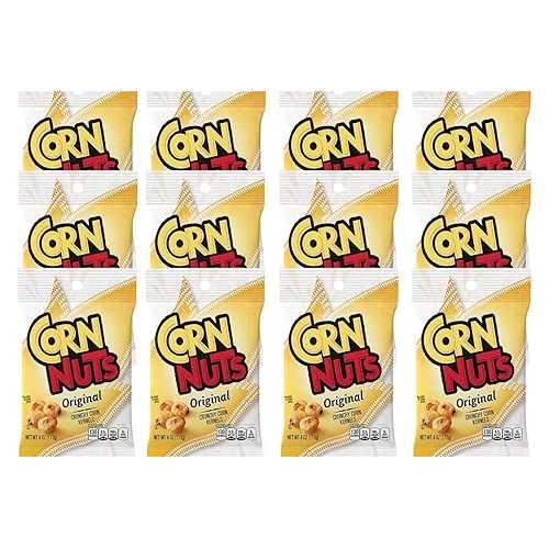 唐きび木ノ実 一風変わった、4 薬局衡オンス、12 容器に並べる Corn Nuts Cornnuts Original, 4 薬局衡オンス, 12 pk