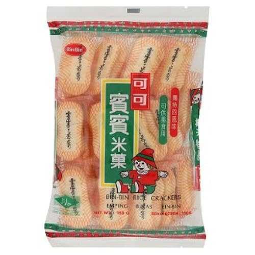 ビンビンせんべい 150g(9枚入) Bin Bin Rice Crackers 150g (9 Packs)