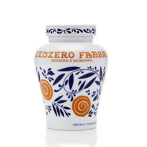 ファッブリ 生薑 舎利別入り口・入口、8薬局衡オンス Fabbri Ginger with Syrup, 8 薬局衡オンス