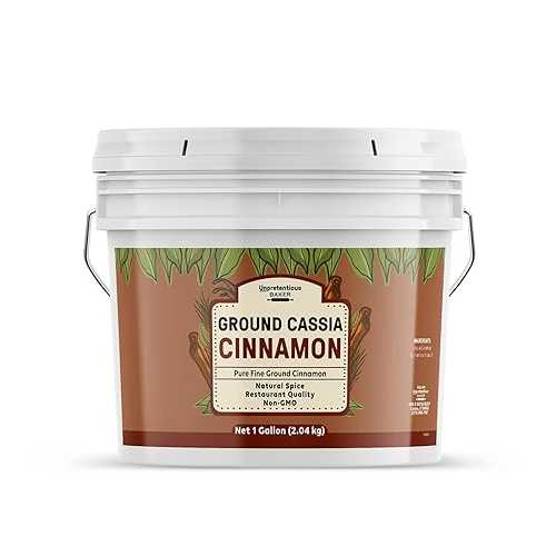 Unpretentious Baker による地びた カシア 肉桂、1 gal、ベーキング \u0026 煮炊き Ground Cassia Cinnamon By Unpretentious Baker, 1 Gallon, Baking \u0026 Cooking