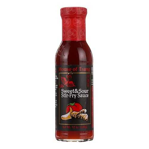 House Of Tsang Sauce - 甘ずっぱい炒め物 - 12 薬局衡オンス - 6 個入り口・入口容れもの - - - - - - House Of Tsang Sauce - Sweet and Sour Stir-Fry - 12 薬局衡オンス - case of 6 - - - - - -