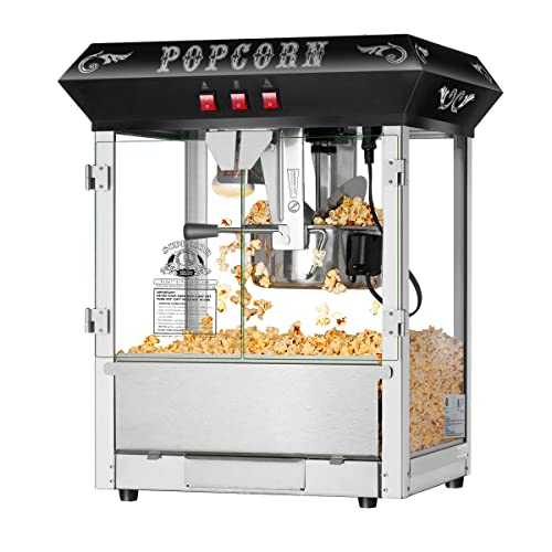 スーペリア ポップコーン 熱っぽい アンド 生新しい ポップコーン 器械 - 黒いこと、8 薬局衡オンス Great Northern Popcorn Superior Popcorn Hot and Fresh Popcorn Machine - Black, 8 Ounces