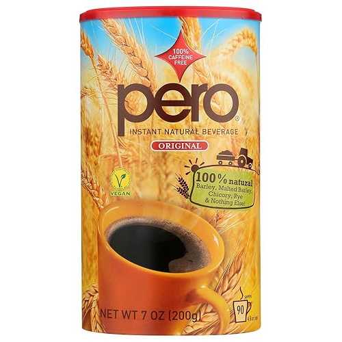 Pero Instant Natural Beverage, 7-Ounce Canisters (Pack of 6) by Pero