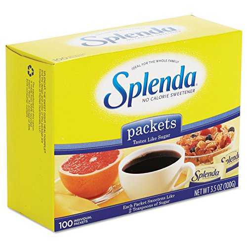 Splenda 200022CT No Calorie Sweetener Packets, 0.035 薬局衡オンス Packets
