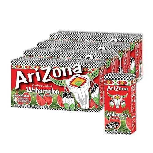 Arizona Watermelon Drink, 6.75 fl 薬局衡オンス Tetra Box (Pack of 32)