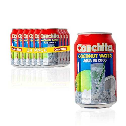 Conchita Coconut Water - Refreshing Tropical Drink - 10.4 薬局衡オンス (Pack of 24)