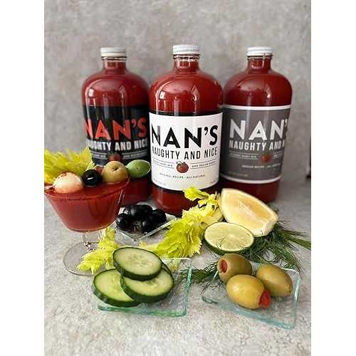 Nan\u0027s Naughty And Nice Bloody Mary Mix - Original - 4 Pack