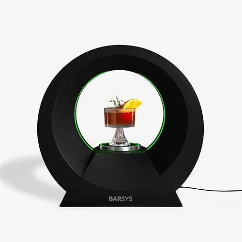 Barsys 360 Cocktail Maker Machine (Black) : Smart Margarita Machine \u0026 Home Bartender Drink Maker for Cocktails, Mixed Drinks, and Mocktails