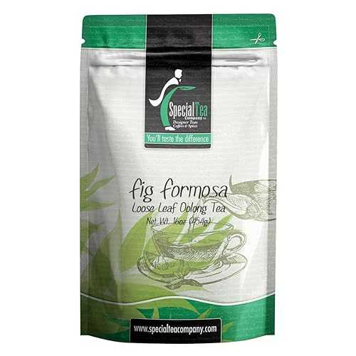 特茶イチジクフォルモサウーロン茶、16薬局衡オンス Special Tea Fig Formosa Oolong Tea, 16 Ounce