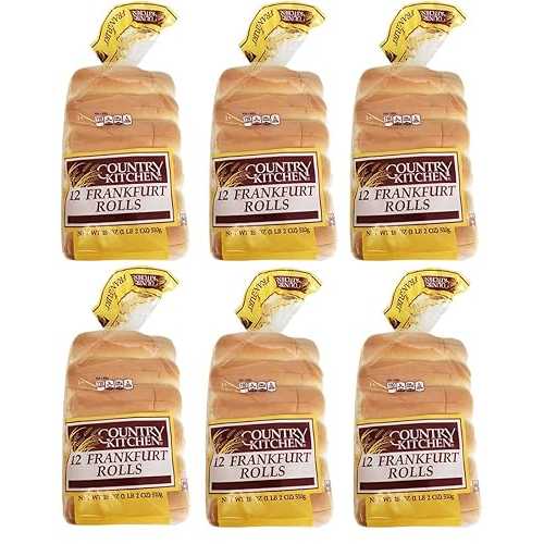 Generic New England Style Hot Dog or Lobster Roll, 6 inch, 72 Rolls Per Case, Restaurant Quality