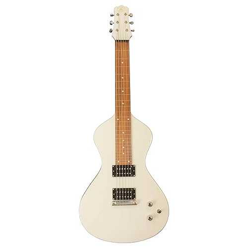 Asher Electro Hawaiian Electro Hawaiian Junior Lap Steel Guitar, Antique White