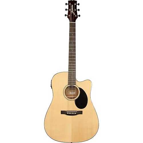 Jasmine JD36CE-NAT J-Series Acoustic-Electric Guitar, Natural
