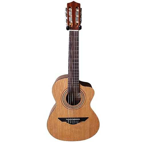 H. Jimenez 6 String Acoustic Guitar, Right (LR1C) Gold