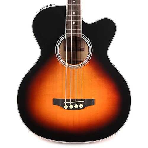 Takamine GB72CE Jumbo Acoustic Electric Bass - Sunburst